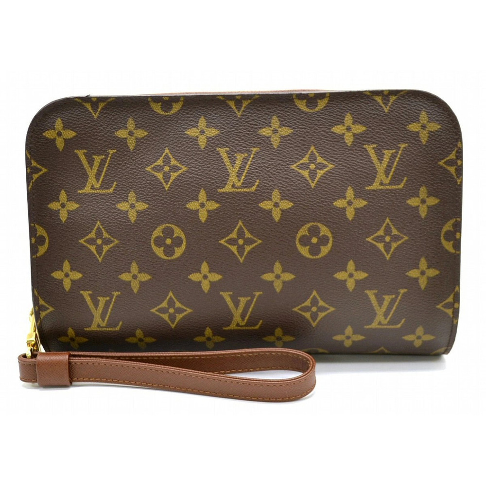 LOUIS VUITTON Monogram Orsay Shoulder Bag Handbag Clutch
